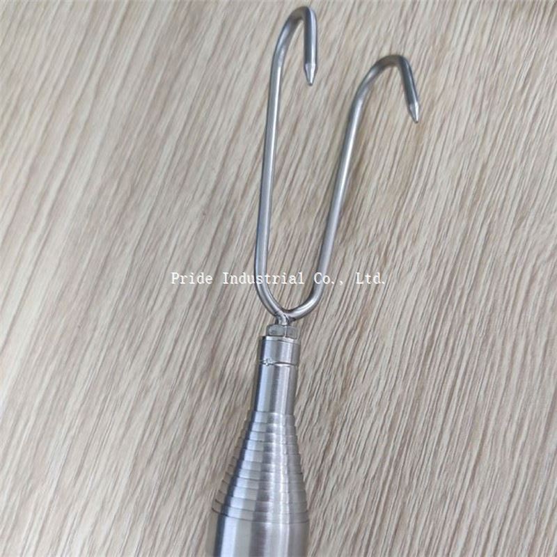 telescopic pole with hook