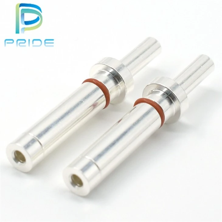 Machining AC IEC Brass Connector Pin